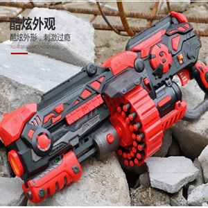 ست تفنگ اسباب بازی بزرگ با گلوله فومی High Bullet Gun Toy -اسباب بازی